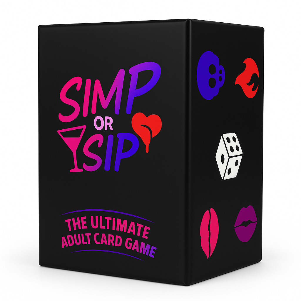 Simp or Sip - Adult Card Game 200 Toxic Cards