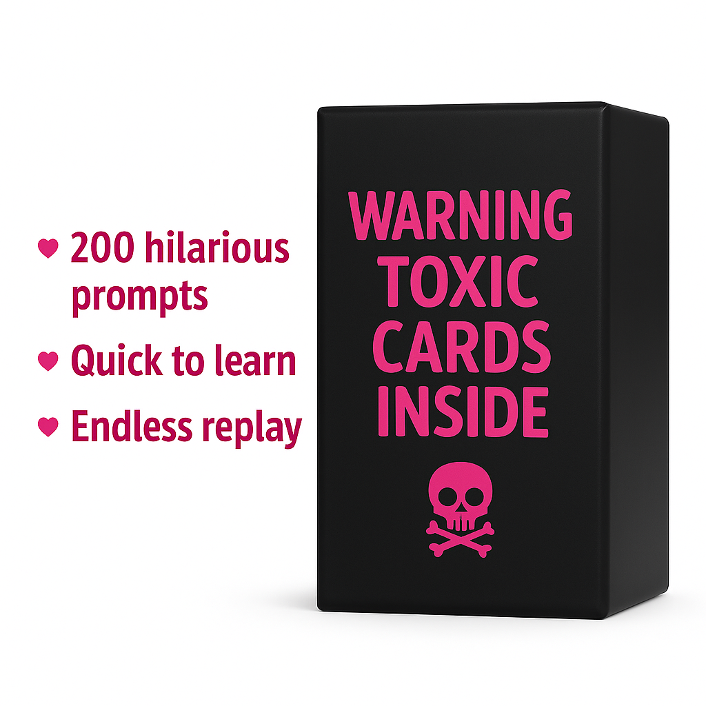 Simp or Sip - Adult Card Game 200 Toxic Cards